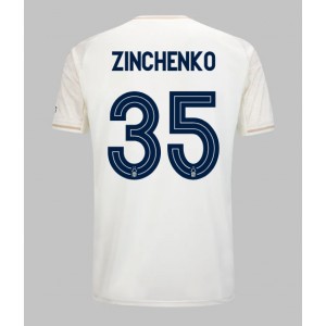 Fotbalové Dres Nottingham Forest Oleksandr Zinchenko #35 Venkovní Oblečení 2025-26 Krátký Rukáv